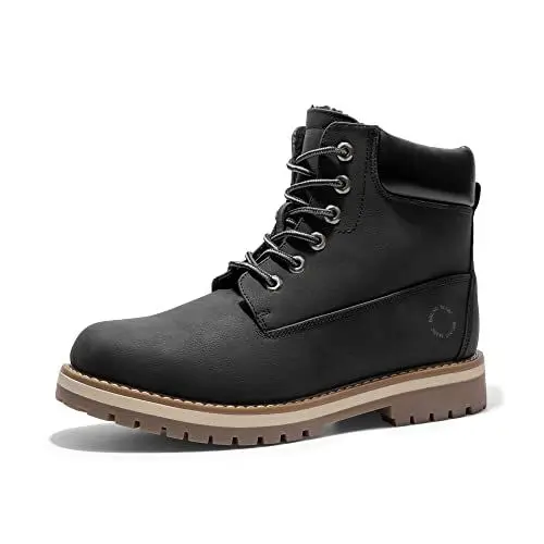 Produktbild: Bruno Marc Winterschuhe Herren Winterstiefel Jungs Warm Gefüttert Schneestiefel Kurzschaft Stiefeletten Arbeit Stiefel Winter Outdoor Trekking Wander Schuhe SBSB226M SCHWARZ 44.5EU