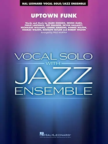 Produktbild: Bruno Mars,Mark Ronson-Uptown Funk-Vocal Solo and Jazz Ensemble-SET