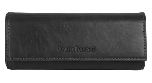 Produktbild: bruno banani Brillenetui Echt Leder Herren | Sichere Aufbewahrung, Elegantes Design | 022056