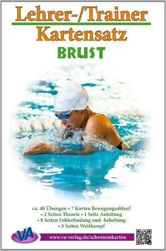 Produktbild: Brust, A4, unlaminiert: Arbeitskarten für den Schwimmunterricht (Lehrer-/Trainer-Kartensatz unlaminiert: Arbeitskarten für den Schwimmunterricht)