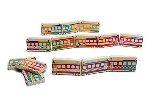 Produktbild: Domino-Zug, Holzspielzeug