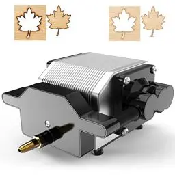 Produktbild: Bsdonte Laser Graviermaschine's Laser Air Assist - 30L/min Air Assist Kit Laser Luftpumpe Set für Laser Cutter Lasergravierer Lasergravur Laser Gravur, Laser Engraver Zubehör -Gravurwerkzeug