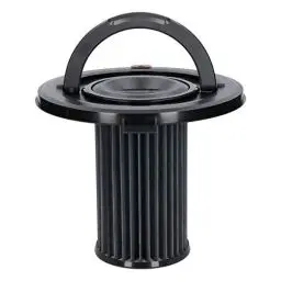 Produktbild: BSH GmbH Hausgeräte Bosch 12017969 Original Filterzylinder Dauerfilterkassette, Zylinder-Hepa-Filter, Staubfilter, Flachfaltenfilterkassette, Zylinderfilter, Plattenfilter, Handgriff, Staubsauger