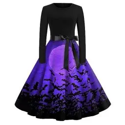 Produktbild: BTBDYDH Sexy Halloween Kostüme für Frauen Cocktailkleid Damen Hexenkostüm Damen Halloween Kostüm Damen Halloween KostüM Gothic Kleid Damen Halloween-Kostüm Sexy Outfit für Damen