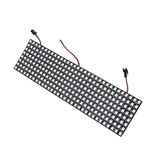 Produktbild: BTF-LIGHTING WS2812ECO 8×32 256 Pixel LED-Matrix RGB-Legierung Drähte 5050 SMD individuell adressierbar Flexible FCB-Vollfarbe funktioniert mit K-1000C, SP107E usw