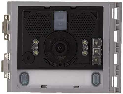 Produktbild: BTICINO, Sfera Weitwinkel-Audio-/Video-Modul mit 2 Ruftasten, Lautsprechermodul, LED beleuchtung, Erfassungsbereich (135°hor. /95°vrt), Antibeschlag-Heizung, 2-Draht-Technik, 351300