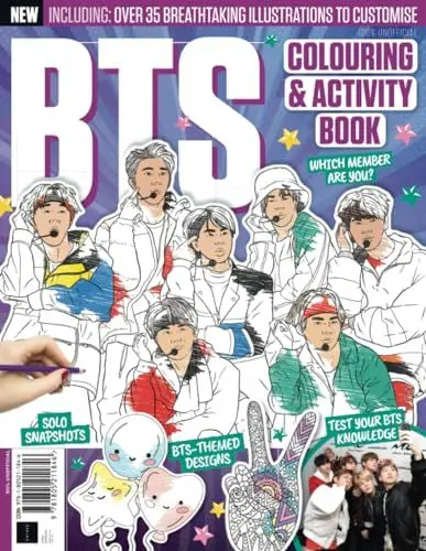 Produktbild: BTS Colouring & Activity Book