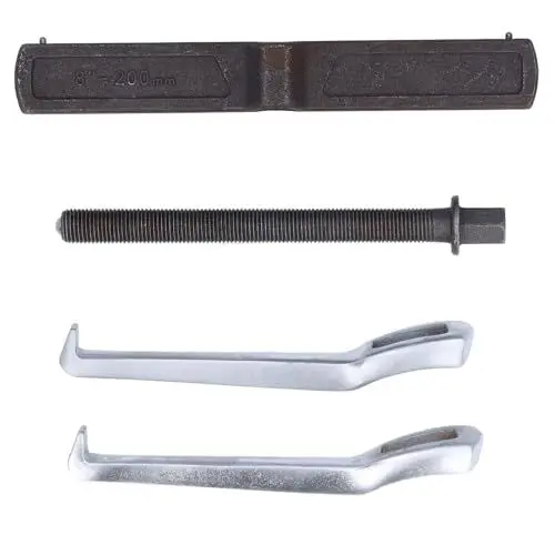 Produktbild: Hyuduo 2-Backen-Abzieher, 2-Klauen-Zahnradabzieher, 200 Mm, 8 Zoll, Stahlknopf, Schaltlager-Zahnradabzieher für die Reparatur von Automaschinen, Entfernung des