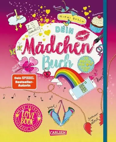 Produktbild: #buch4you: Dein Mädchenbuch: Lovebook: 230 Ideen frür mehr Liebe in deinem Leben | Ausfüllbuch mit Tipps, Tricks und Secrets rund um Freundschaft und Liebe