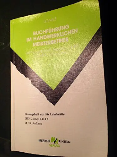 Produktbild: Buchführung im handwerklichen Meisterbetrieb - Lösungen