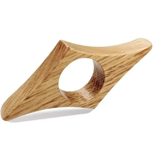 Produktbild: Buchseitenhalter, 25mm Daumen Buchhalter Lesezeichen aus Holz Seitenhalter für Bücher Lesen Zubehör Lesezubehör Geschenke für Buchliebhaber Leseratten und Lehrer