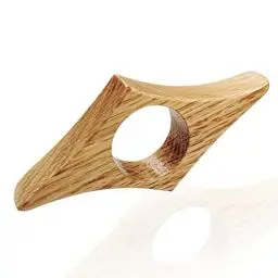 Produktbild: Buchseitenhalter, Mittel Natur Buchseitenhalter Daumen Cooler ungewöhnlicher Buchseitenhalter Handgemachtes Lesezeichen aus Walnuss Holz Lesezubehör Geschenke für Buchliebhaber Leseratten und Lehrer