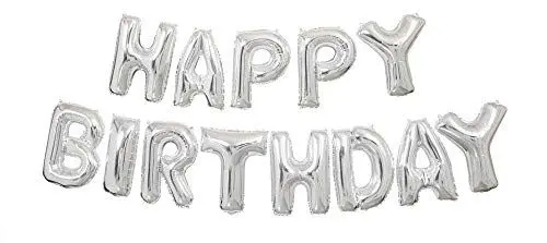 Produktbild: Buchstabenluftballon-Banner-Set - 