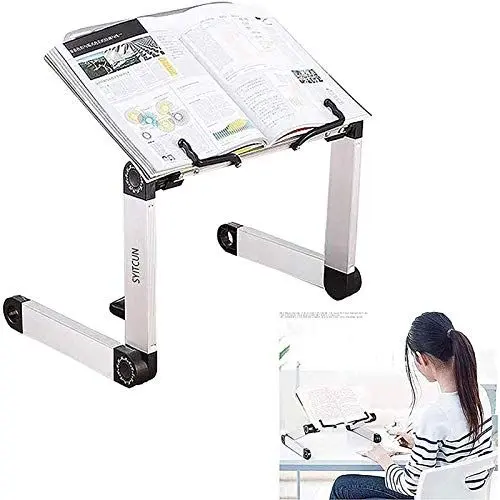 Produktbild: Buchständer Einstellbarer Ergonomischer,Buchhalter mit Büroklammern für Lehrbücher Musikbücher Tablet Notebook,Kochbuchhalter,Book Stand