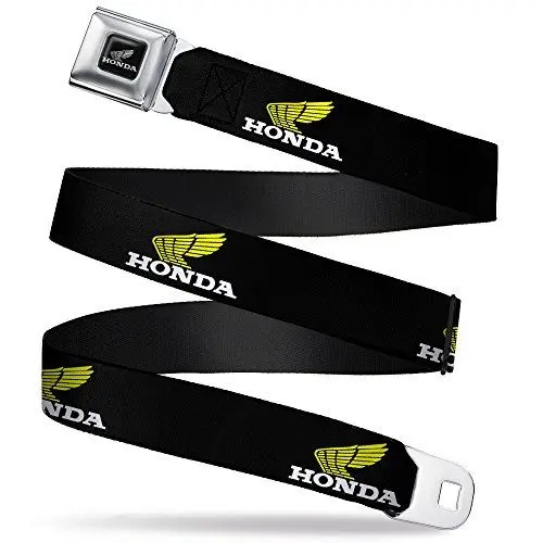 Produktbild: Buckle-Down Gürtel Seatbelt Belt Honda Moto Grtel, Mehrfarbig, 4 cm Breit / 81/132 cm Länge