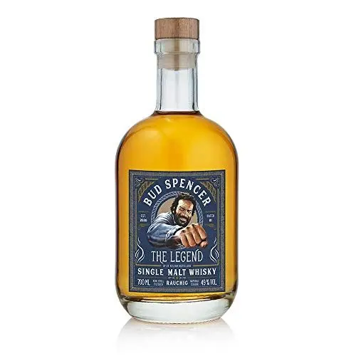Produktbild: Bud Spencer Whisky – The Legend – rauchig 0,7 l, 49% vol.