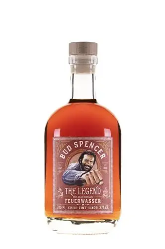 Produktbild: Bud Spencer - Feuerwasser Chili-Zimt Likör 33% vol., 0.7l
