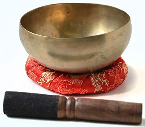 Produktbild: BUDDHAFIGUREN/Billy Held Klangschale Khobre, Metall, Gold, 150-200g