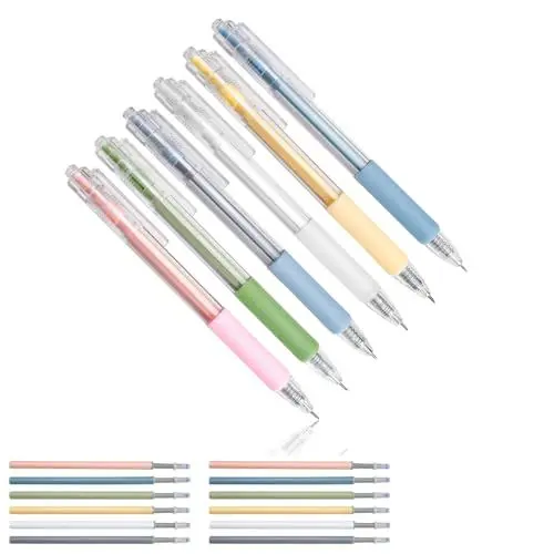 Produktbild: BUDPSI Bastelmesser Skalpell Set, Cuttermesser Klein 6 Farben, Gyro Cut Einziehbar, Glattes Schneiden, zum Schneiden, DIY-Basteln