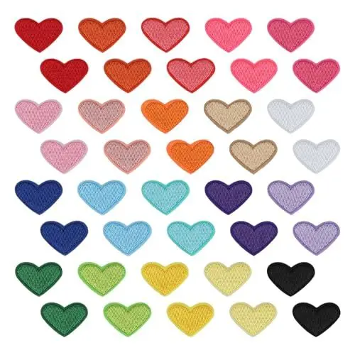 Produktbild: Bügelbilder 40 Stück,Niedlich Bügelflicken Kinder Erwachsene,Flicken zum Aufbügeln, AufnäHer zum Aufbügeln,Bügelflicken Jeans,Bügelpatch,Aufbügler,Patches zum Aufbügeln für Kleidung,Taschen