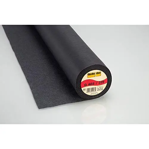 Produktbild: Bügeleinlage Softline G405 fixierbar 90 cm grafit