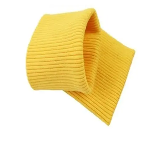 Produktbild: Bündchen Strickbündchen 2 Teile/los Dicken Elastischen Rippenstoff for Nähen Ärmel Hosen Manschette Kleidung DIY Zubehör for Erwachsene Kinder Kleidung Hand für Jacken Mantel Lederjacke(Yellow,W8XL10c