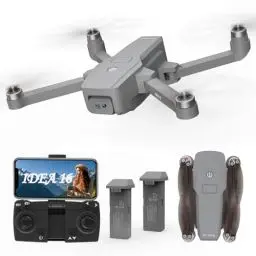 Produktbild: Drohne mit Kamera 4K Bürstenlose Motor Drone mit 2 Kameras 40KM/h MAX Windbeständig 4 Level 5GHz WIFI FPV Drohnen RC Quadcopter für Kinder Erwachsene 2 Akkus IDEA16