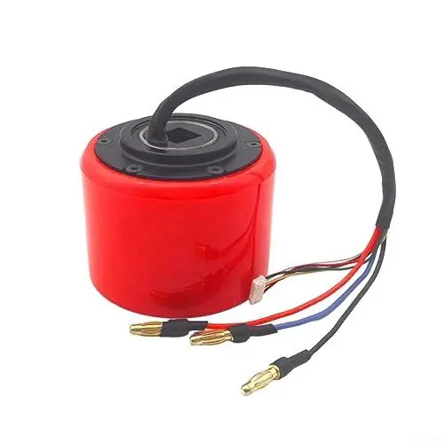 Produktbild: Bürstenloser Nabenmotor für elektrische Räder, 70 mm, bürstenloser Nabenmotor, kompatibel mit Hall für Longboard-Räder, Scooter, 150 W
