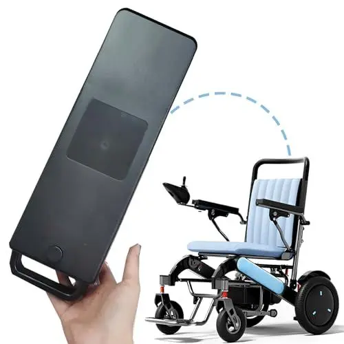 Produktbild: Bueuwe 24V Lithium-Ionen-Akku für Elektrische Rollstühle – Wasserdichte Batterie mit Sicherheitszertifizierung, 12Ah