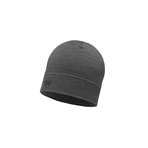 Produktbild: BUFF®| Mütze Merino Lightweight Männlich Weiblich Erwachsene Multifunktionaler Schal aus 100% Merinowolle, Wandern, Outdoor, Nachhaltig, Leicht, Schlanke Passform, Einheitsgröße, Gris