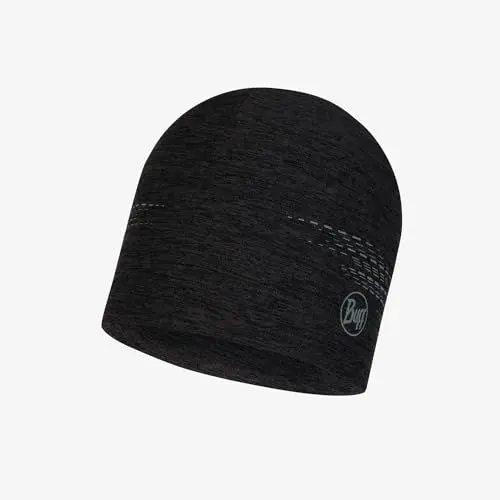 Produktbild: Buff Unisex - Erwachsene Reflektierend DryFlx® Mütze, Solid Black, Einheitsgröße EU