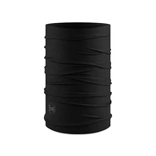 Produktbild: BUFF® | Original EcoStretch Schlauchtuch Schwarz für Herren Damen Erwachsene Multifunktionstuch Halstuch Laufen Wandern Fahrrad Outdoor, Unisex Schlauchschal