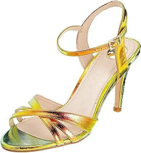 Produktbild: Buffalo Damen ANJA Riemchensandalen, Mehrfarbig (Rainbow 000)