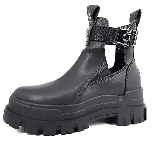 Produktbild: Buffalo Damen ASPHA COA Halblange Stiefel, Black, 40 EU
