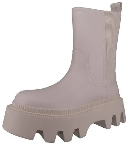 Produktbild: Buffalo Damen Boots Flora Chelsea HI - Vegan Nappa schwarz