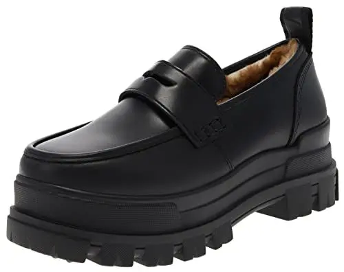 Produktbild: Buffalo Damen Schuhe ASPHA Loafer WARM Damen Loafer Schwarz 39 EU