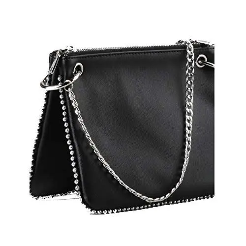 Produktbild: Buffalo Umhängetasche für Damen HELLEN, Frauen Handtasche,22x2x17cm,Black(Schwarz)