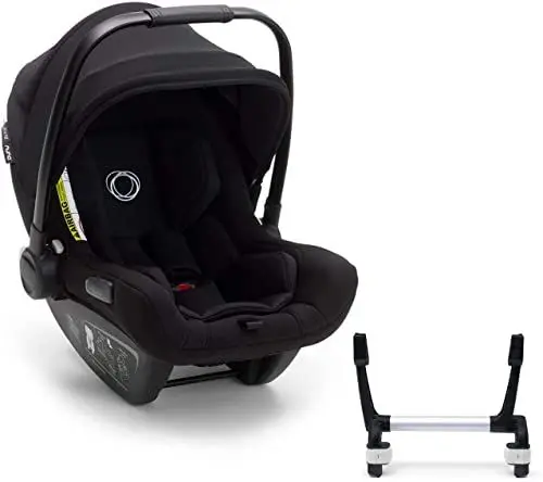 Produktbild: Bugaboo Turtle Air by Nuna, komfortabler Kindersitz fürs Auto mit Donkey Adaptern für den Autositz und großem Sonnendach, ultra-leicht & sicher