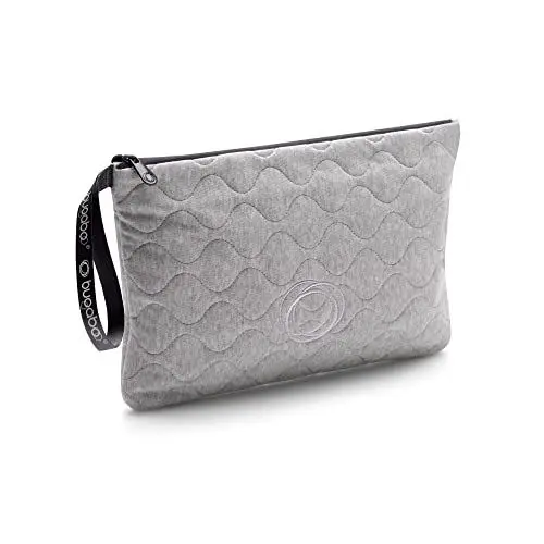 Produktbild: Bugaboo Wickel-Clutch, Wickeltasche mit herausnehmbarer Wickelunterlage, wasserdicht und leicht zu reinigen, ideal für unterwegs in Light Grey Mélange