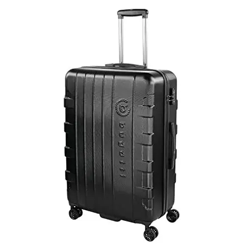 Produktbild: bugatti Galatea Hartschalenkoffer 76x52x29,5 cm - 96L, 4 Rollen mit TSA Zahlenschloss, schwarz