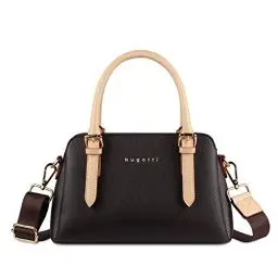 Produktbild: bugatti Ella Handtasche für Damen Klein, kleine Frauen Tasche, Damenhandtasche in braun