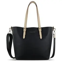 Produktbild: Bugatti Ella großer Shopper bag-in-bag für Frauen, Damen-Handtasche Kunstleder, schwarz