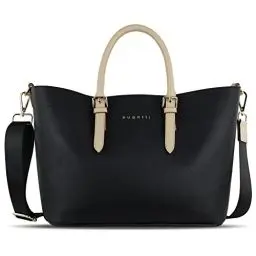 Produktbild: bugatti Ella Shopper Handtasche für Damen M, Damenhandtasche, Schultertasche in schwarz