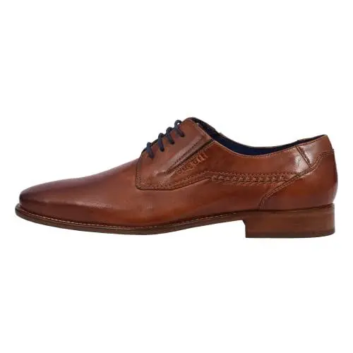 Produktbild: bugatti Herren Businessschuhe, Männer Business Schnürer, Wechselfußbett,Schnuerung,lace-up Shoes,schnürschuhe,Office,Cognac (6300),46 EU / 11 UK