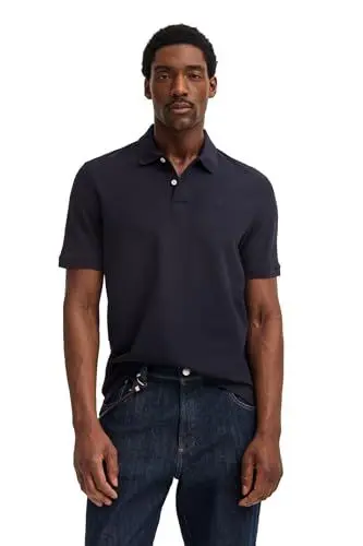 Produktbild: bugatti Herren Poloshirt Modern Fit Premium Cotton Basic Polo Kurzarm Baumwolle