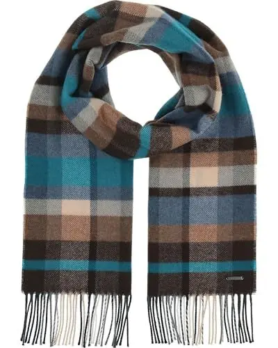 Produktbild: bugatti Herren Schal kariert - 33 x 180 cm - Winterschal aus 100% Wolle