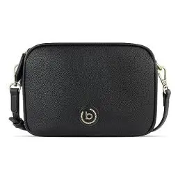 Produktbild: bugatti Passione Handtasche Damen Klein - Kunstleder-Tasche, kleine Umhängetasche, schwarz