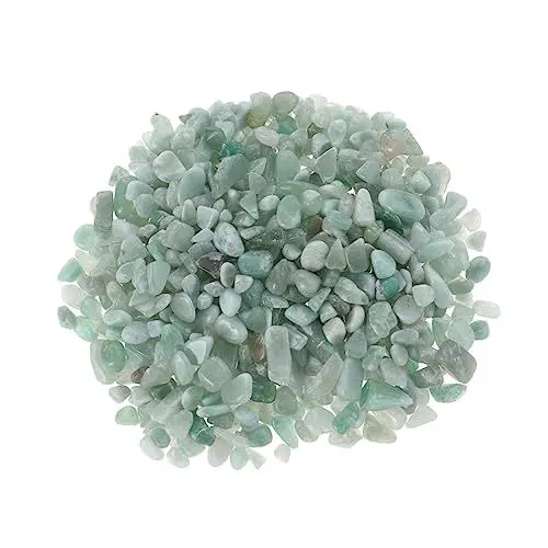 Produktbild: BUGUUYO 100 G Aventurin-dekorkies – Kiessteine ​​für Aquarien Und Wasserdekoration