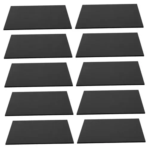 Produktbild: BUGUUYO Acrylplatten – 10er-pack 2 Mm Zum Basteln Und Für Kunstwerke