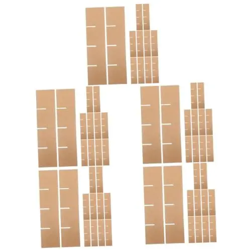 Produktbild: BUGUUYO 10 Sets Box Moving Boxen Karton Teiler Glas Gericht Teiler Kit